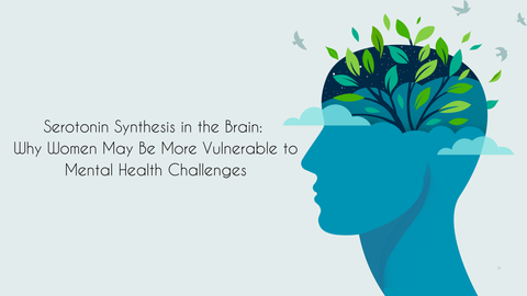 Serotonin Synthesis in the Brain: Why Women May Be More Vulnerable to Mental Health Challenges