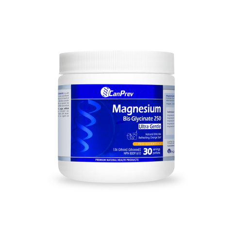 CanPrev Magnesium Bis·Glycinate Drink Mix 156g – Refreshing Orange Zest image 0