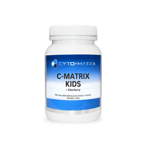 C-Matrix Kids + Elderberry Chewable Tablets image 0