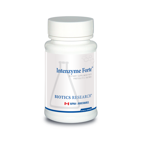 Biotics Research Intenzyme Forte (Trypsin & Alpha Chymotrypsin) 50T image 0