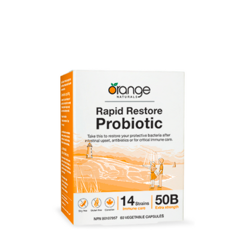 Rapid Restore Probiotic 50B Extra Strength 60C image 0