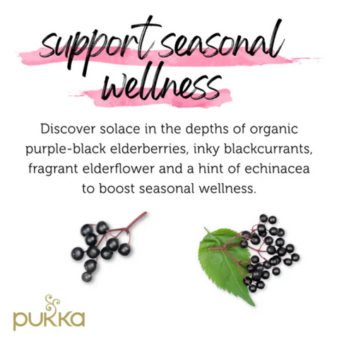 Pukka Organic Elderberry & Echinacea image 2