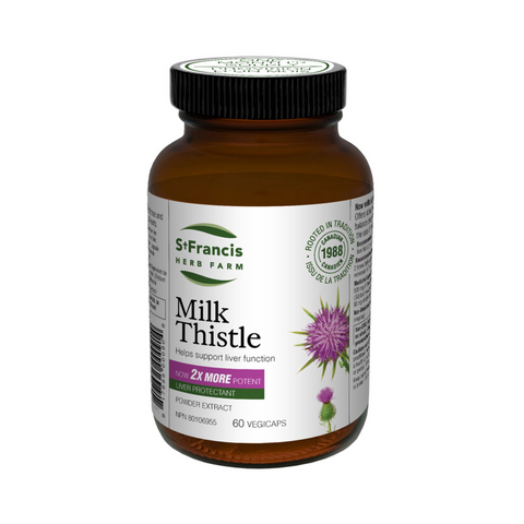 St. Francis Herb Farm Milk Thistle Capsules image 0