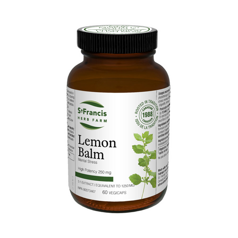 St. Francis Herb Farm Lemon Balm Capsules image 0