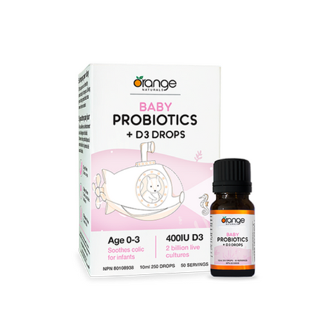 BABY Probiotics + D3 Drops image 0