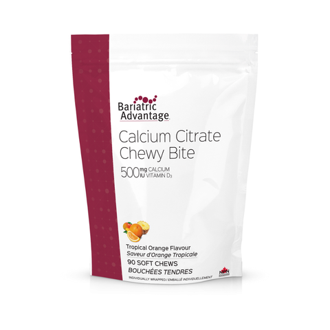Metagenics Calcium Citrate Chewy Bites 500mg 90EA