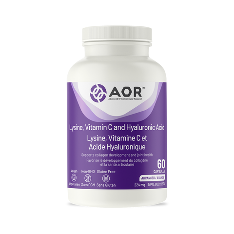 AOR Lysine, Vitamin C and Hyaluronic Acid