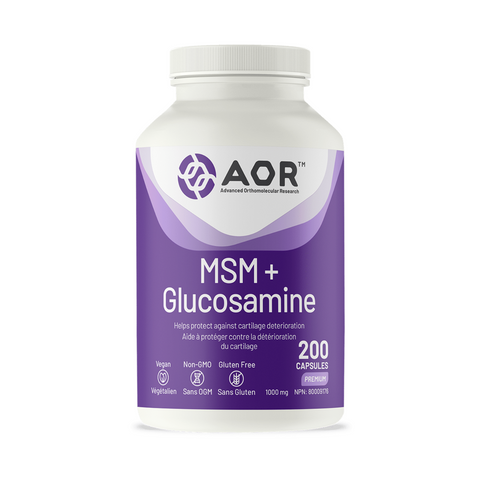 AOR_MSM_Glucosamine_200_Capsules