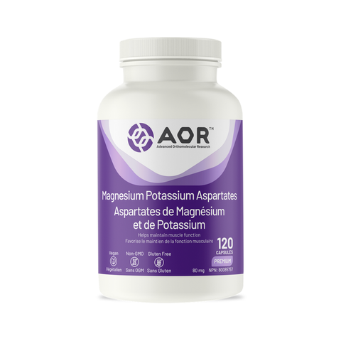 AOR Magnesium Potassium Aspartates 120s