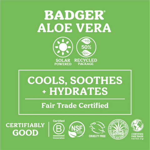 Badger Aloe Vera Gel