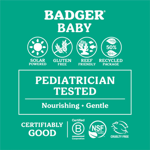 Badger Baby Mineral Sunscreen Cream - SPF 40