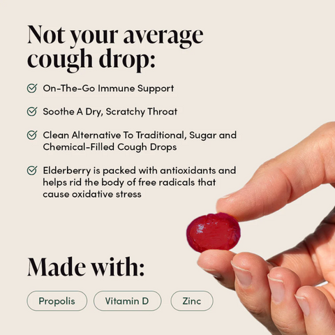 Beekeeper's Naturals Propolis Lozenges Elderberry