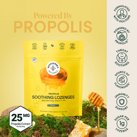 Beekeeper's Naturals Propolis Lozenges Honey