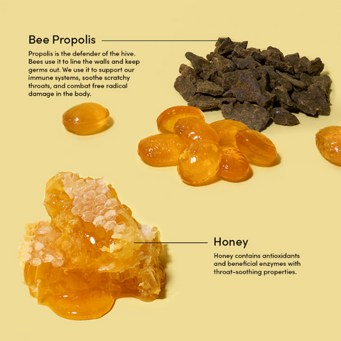 Beekeeper's Naturals Propolis Lozenges Honey