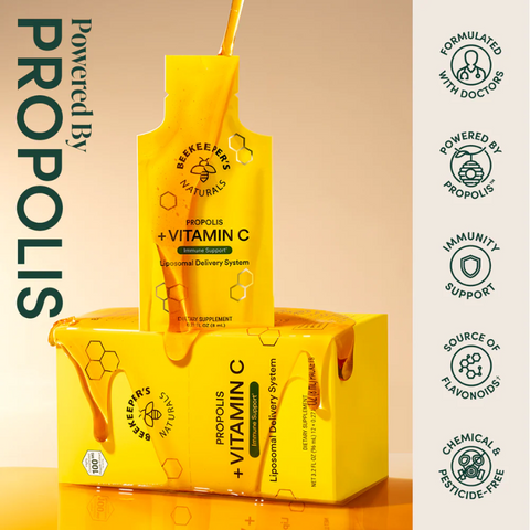 Beekeeper's Naturals Propolis + Vitamin C Liposomal