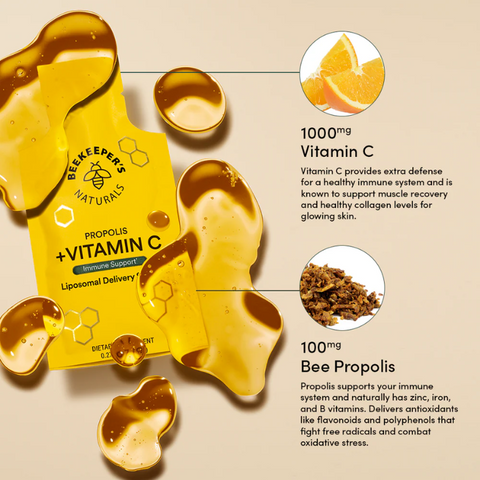 Beekeeper's Naturals Propolis + Vitamin C Liposomal