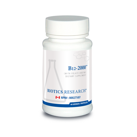Biotics Research B12 2000 Lozenges