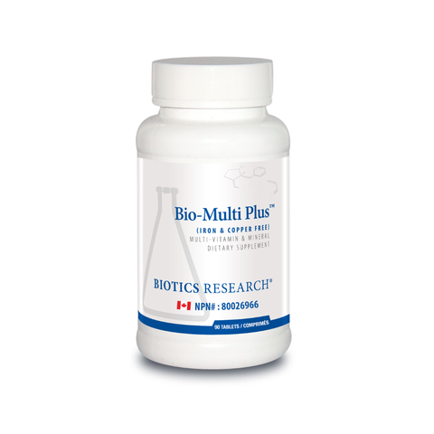 Biotics Research Bio-Multi Plus Fe/Cu Free 90T