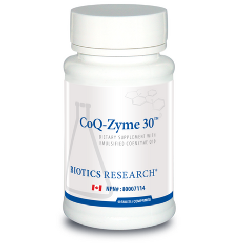 Biotics Research CoQ-Zyme 30 60T 
