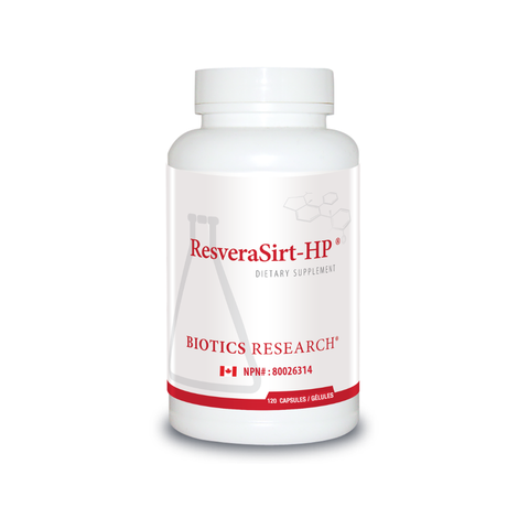 Biotics Research ResveraSirt-HP 120 Capsules