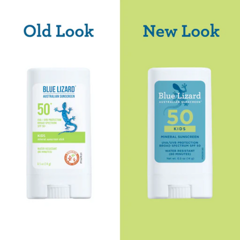 Blue Lizard Kids Mineral SPF 50 Sunscreen Stick