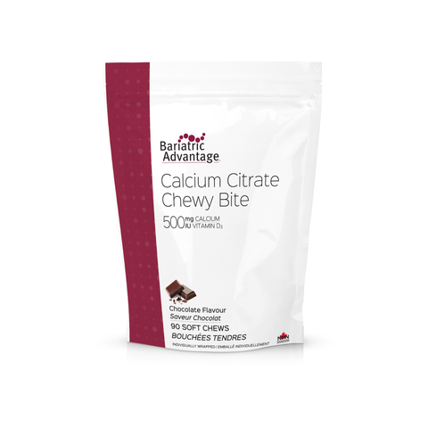 Calcium Citrate Chewy Bites Chocolate 