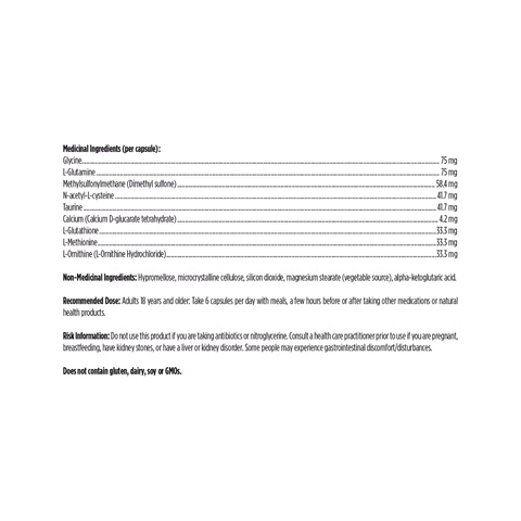 Designs For Health Amino Anti-Ox Ingredients List