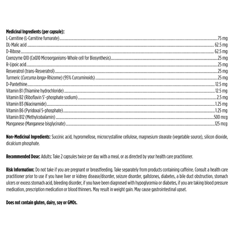 Designs for Health Mitochondrial NRG