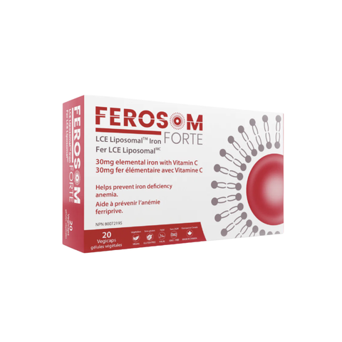 Ferosom Forte LCE Liposomal Iron Capsules