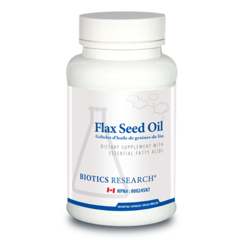 Biotics Research Flax Seed Oil Caps