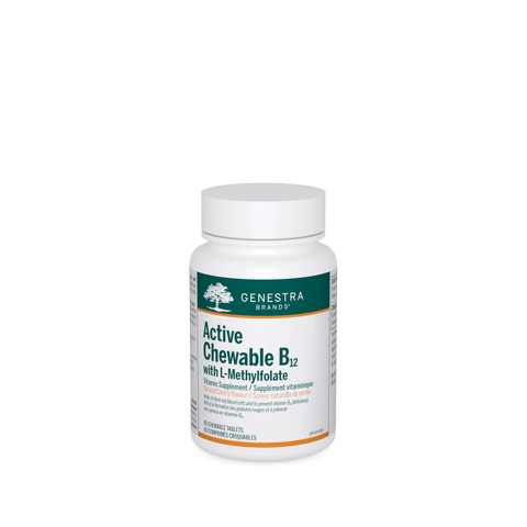 Genestra Active Chewable B12 with L-Methylfolate