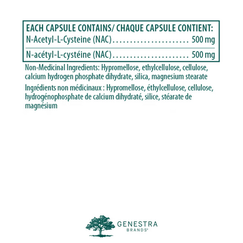 Genestra Amino NAC label 