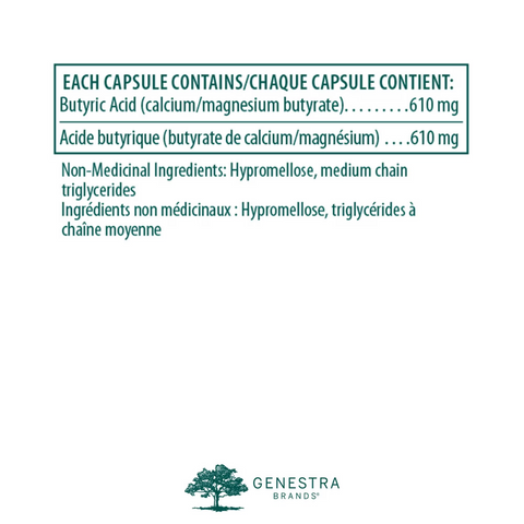 Genestra Butyrate Complex label