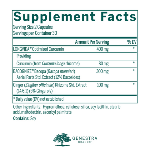 Genestra Neurogen Cognition label