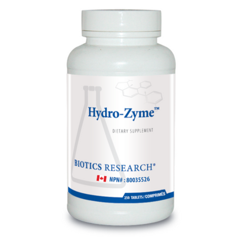 Biotics Research Hydro-Zyme (HCl & Enzymes)