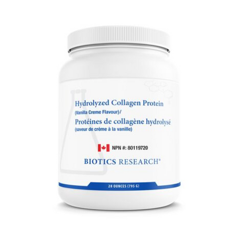 Biotics Research Hydrolyzed Collagen Protein Vanilla