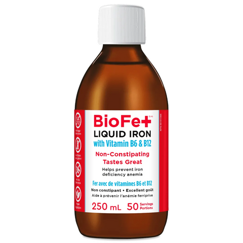 KidStar BioFe+ Liquid Iron with Vitamin B6 & B12
