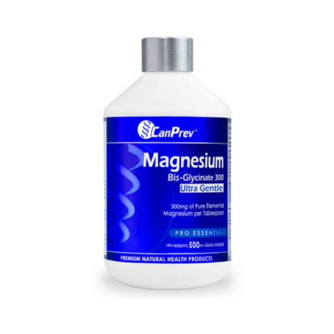 CanPrev Magnesium Bis-Glycinate 300 Ultra Gentle Liquid