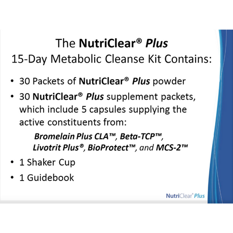 Biotics Research NutriClear-Plus (15 Day Metabolic Cleanse Program)