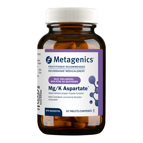 Metagenics Mg/K Aspartate 60T