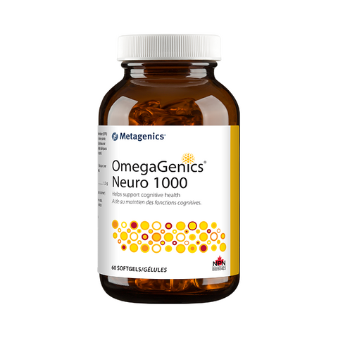Metagenics OmegaGenics® Fish Oil Neuro 1000 old look