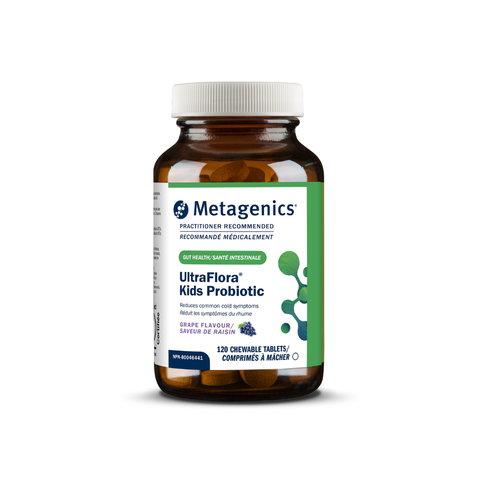 Metagenics UltraFlora® Kids Probiotic 120 Chewable Tablets