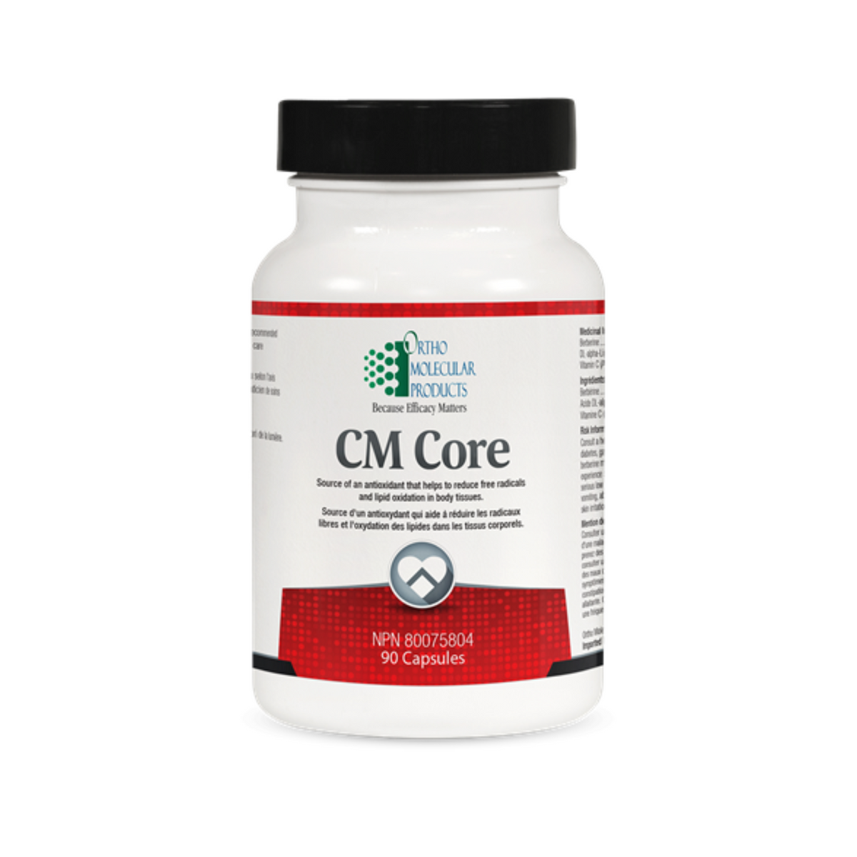 Core Module Ortho Ortho Molecular Products CM Core Professional Cardiometabolic Support ...