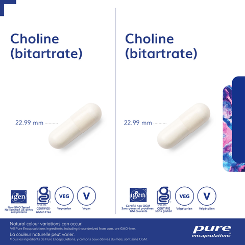 Pure Encapsulations Choline (bitartrate)