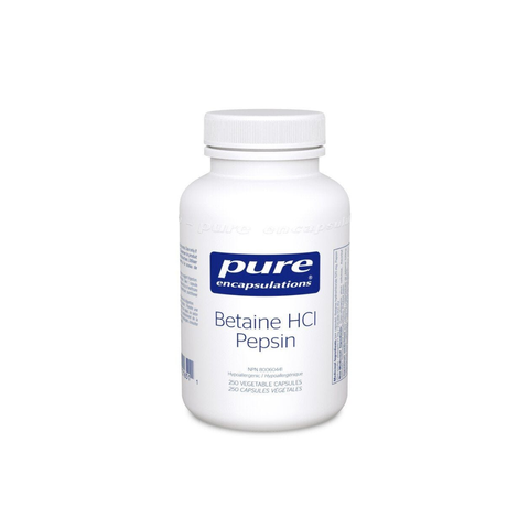 Pure Encapsulations Betaine HCL Pepsin