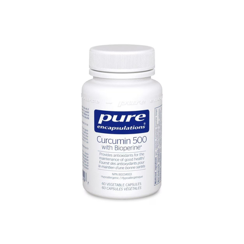 Pure Encapsulations Curcumin 500 with Bioperine