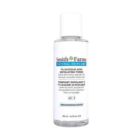Smith Farms 7% glycolic Acid Exfoliating Toner