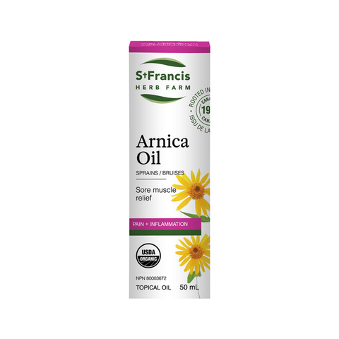 St. Francis Herb Farm Arnica Oil Box