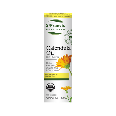 St. Francis Herb Farm Calendula Oil Box