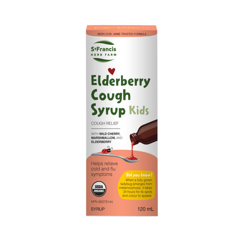 St. Francis Herb Farm Elderberry Cough Syrup - Kids